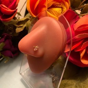 Heart/sword nose ring